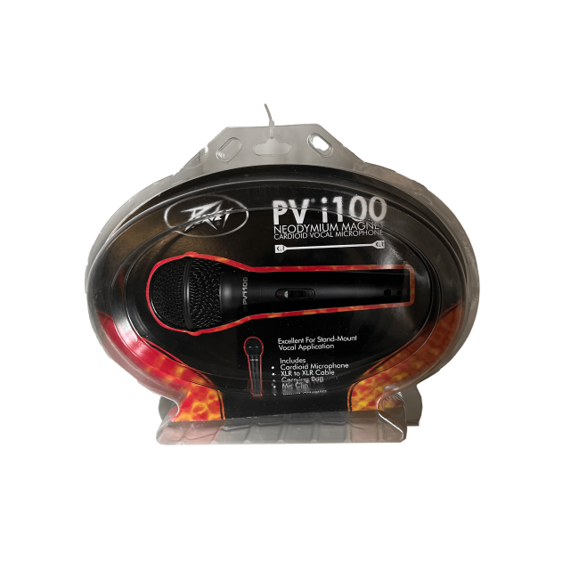 copy of PEAVEY PVI 100 microfono CON CAVO XLR E CLAM SHELL