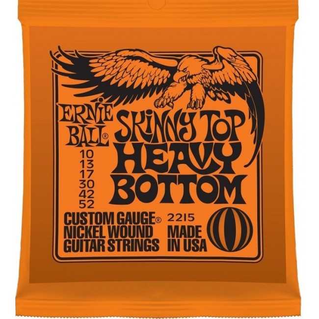 ERNIE BALL  SKINNY TOP HEAVY BOTTON 2215