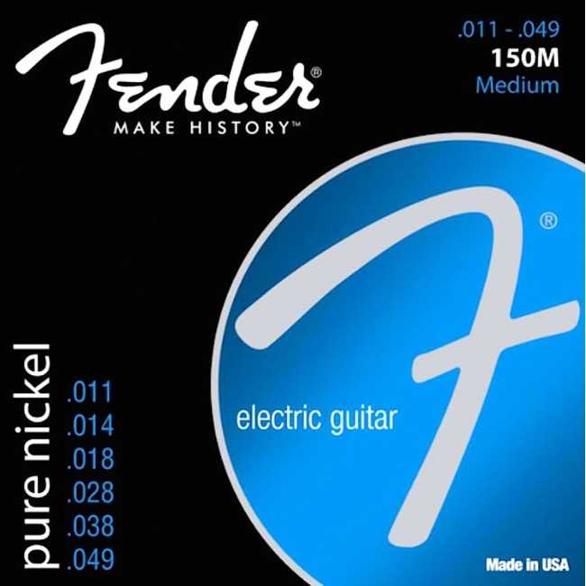 FENDER PURE NIKEL MEDIUM 150M