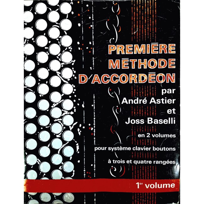 Première Mèthode d'Accordèon  Vol.1